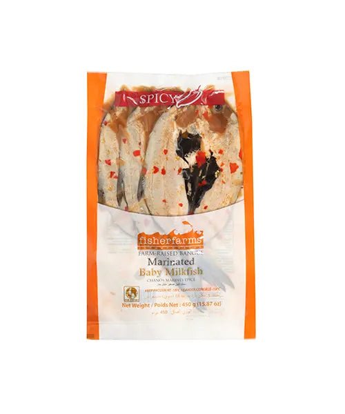 FISHERFARMS BABYSPLIT SPICY MARINATED MILKFISH - 500G - FISHERFARMS