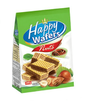 FLIS HAPPY WAFERS NUTS MINIS - 200G - FLIS