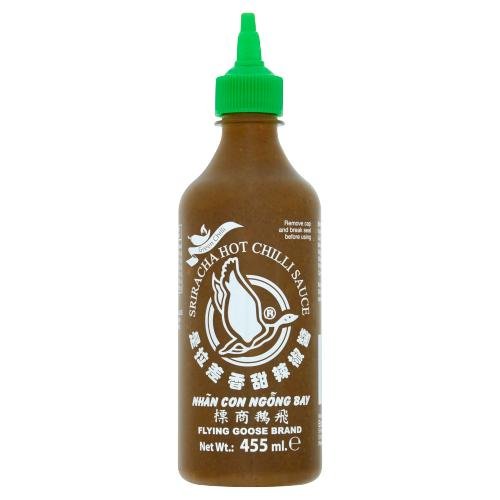 FLYING GOOSE SRIRACHA HOT CHILLI SAUCE - 455ML - FLYING GOOSE