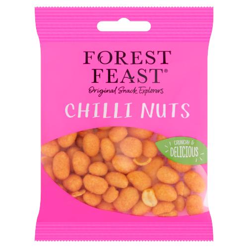FOREST FEAST CHILLI NUTS - 65G - F/FEAST
