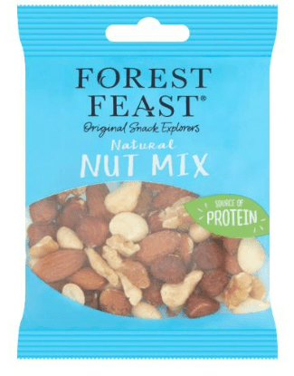 FOREST FEAST NATURAL NUT MIX - 40G - F/FEAST