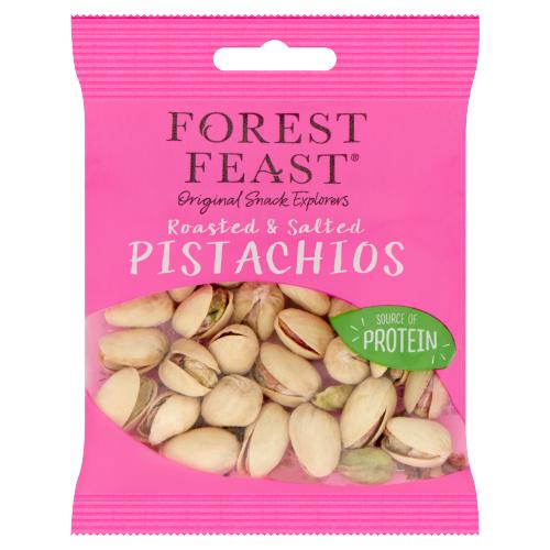 FOREST FEAST ROASTED & SALTED PISTACHIO - 35G - F/FEAST