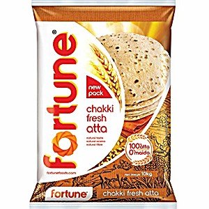 FORTUNE CHAKKI FRESH ATTA - 10KG - FORTUNE