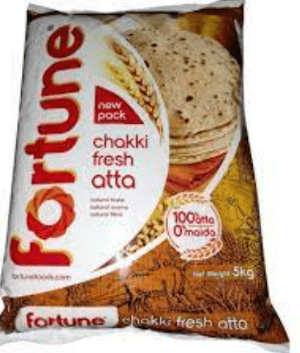 FORTUNE CHAKKI FRESH ATTA - 5KG - FORTUNE