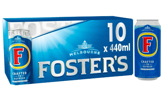 FOSTERS 10PK - 440ML - FOSTERS