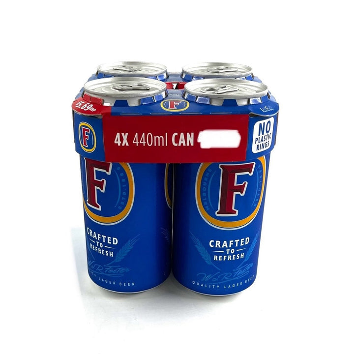 FOSTERS BEAR 4PACK - 400ML - FOSTERS