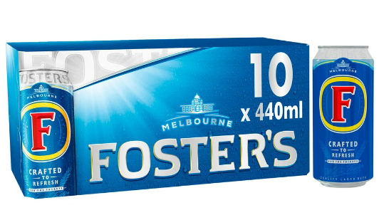 FOSTERS 10PK - 440ML