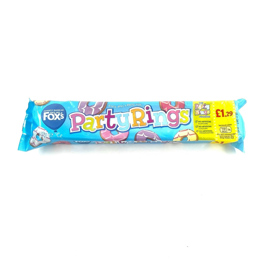 FOX'S PARTY RINGS PROMISE - 125G - FOX'S