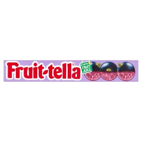 FRUITELLA BLACKCURRANT ROLL - 41G - FRUITELA