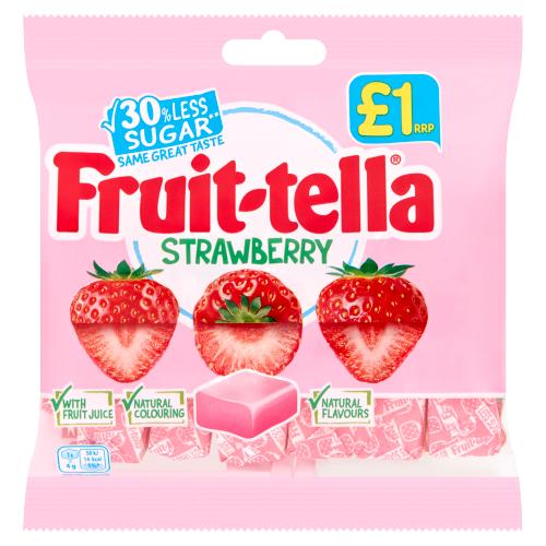 FRUITTELLA STRAWBERRY - 100G - FRUITTELLA