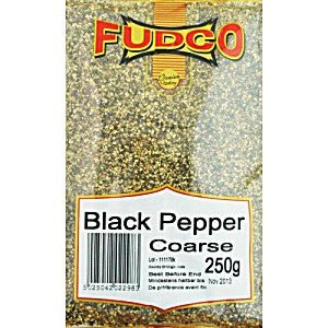 FUDCO BLACK PEPPER (COARSE) - 250G - FUDCO