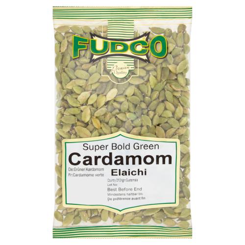 FUDCO BOLD GREEN CARDAMOM (ELAICHI) - 150G - FUDCO