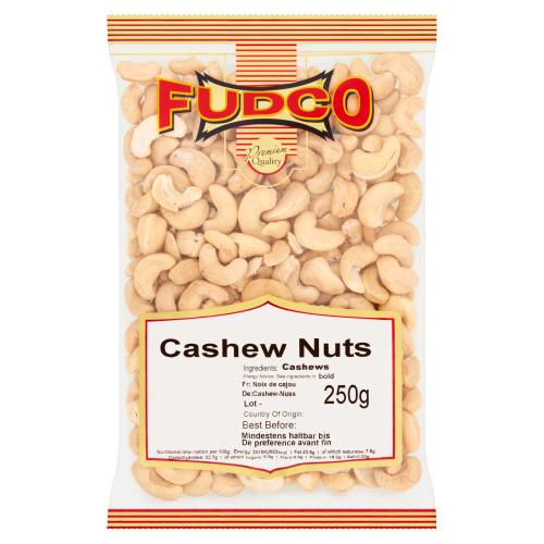 FUDCO CASHEW NUTS (KAJU) - 250G - FUDCO