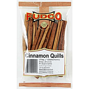 FUDCO CINNAMON QUILLS (TAJ / DALCHINI) - 300G - FUDCO