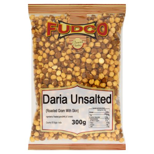 FUDCO DARIA UNSALTED ROASTED GRAM - 300G - FUDCO