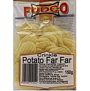 FUDCO FAR FAR POTATO CRINKLE CUT - 150G - FUDCO