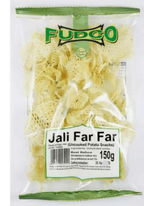 FUDCO FAR FAR POTATO JALI (UNCOOKED POTATO) - 150G - FUDCO