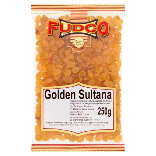 FUDCO GOLDEN SULTANA - 250G - FUDCO