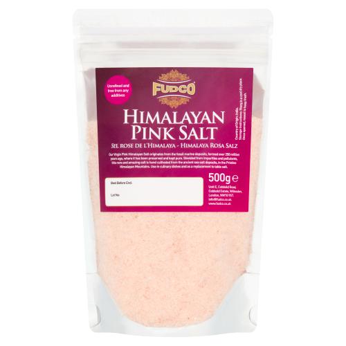 FUDCO HIMALAYAN PINK SALT - 500G - FUDCO