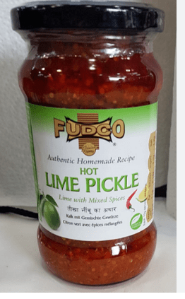 FUDCO HOT LIME PICKLE - 300G - FUDCO