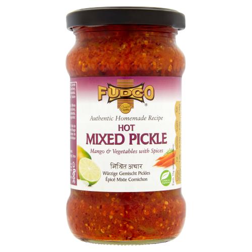 FUDCO HOT MIXED PICKLE - 300G - FUDCO