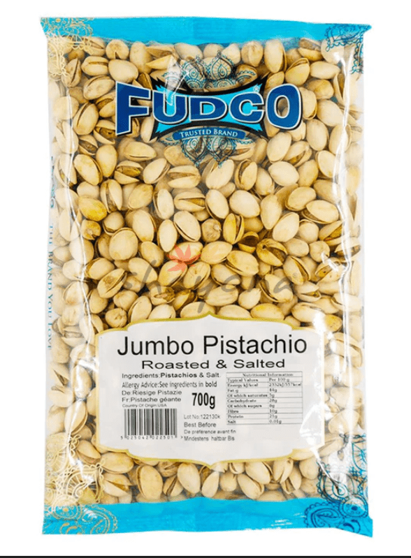 FUDCO JUMBO PISTACHIO (ROASTED & SALTED) - 700G - FUDCO