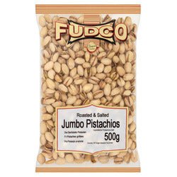FUDCO JUMBOO PISTACHIO (ROASTED & SALTED) - 500G - FUDCO