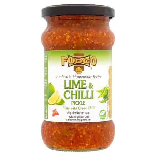 FUDCO LIME & CHILLI PICKLE - 300G - FUDCO