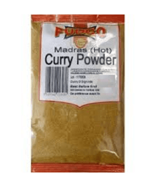 FUDCO MADRAS CURRY POWDER (HOT) - 100G - FUDCO