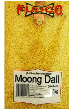 FUDCO MOONG DALL (WASHED) - 5KG - FUDCO