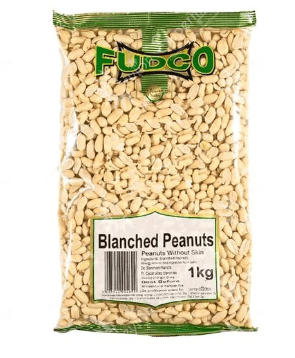 FUDCO PEANUTS BLANCHED (WITHOUT SKIN) - 1KG - FUDCO