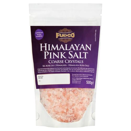 FUDCO PINK HIMALAYAN SALT - 500G - FUDCO