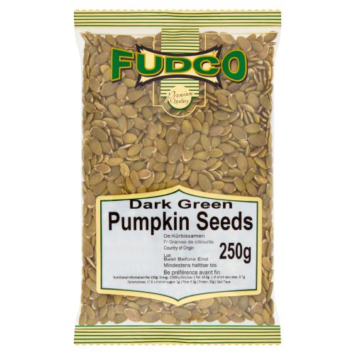 FUDCO PUMPKIN SEEDS (DARK GREEN) - 250G - FUDCO