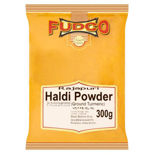 FUDCO RAJAPURI HALDI POWDER (GROUND TURMERIC) - 300G - FUDCO