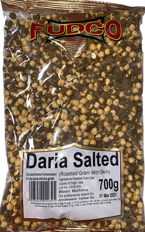 FUDCO ROASTED & SALTED DARIA (WITH SKIN) - 700G - FUDCO