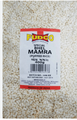 FUDCO SPECIAL BHEL MUMRA (PUFFED RICE) - 400G - FUDCO