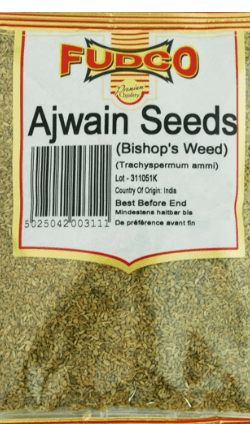 FUDCO WHOLE AJWAIN SEEDS - 100G - FUDCO