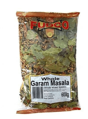 FUDCO WHOLE GARAM MASALA - 600G - FUDCO