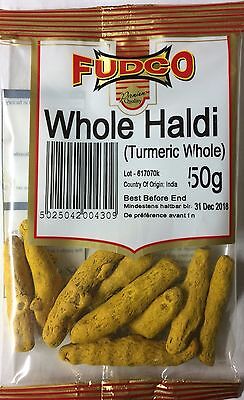 FUDCO WHOLE HALDI (TURMERIC) - 50G - FUDCO