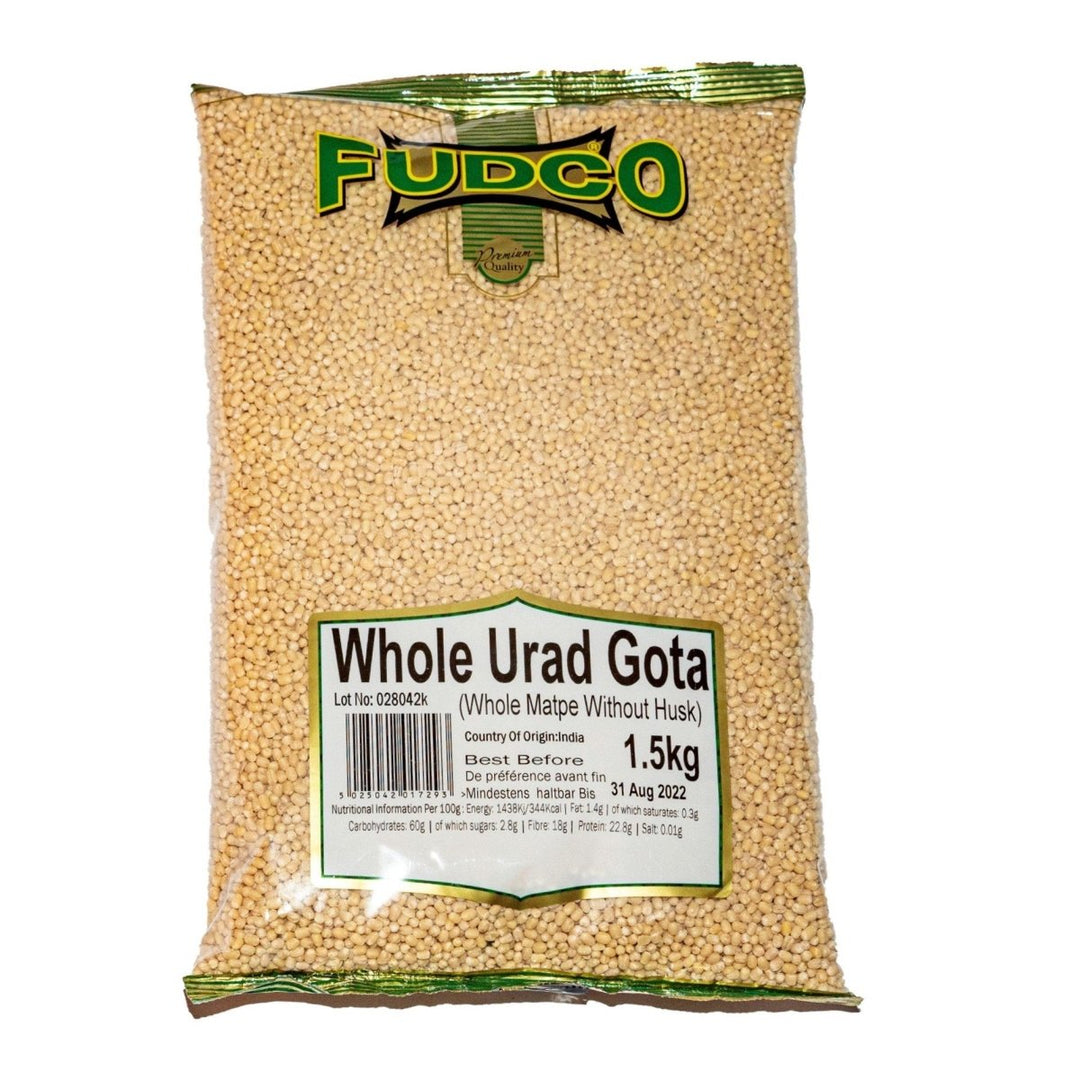 FUDCO WHOLE URAD GOTA - 1.5KG - FUDCO