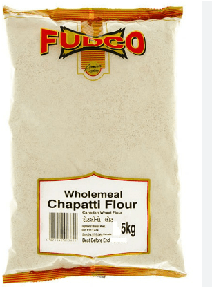 FUDCO WHOLEMEAL CHAPATTI FLOUR - 5KG - FUDCO