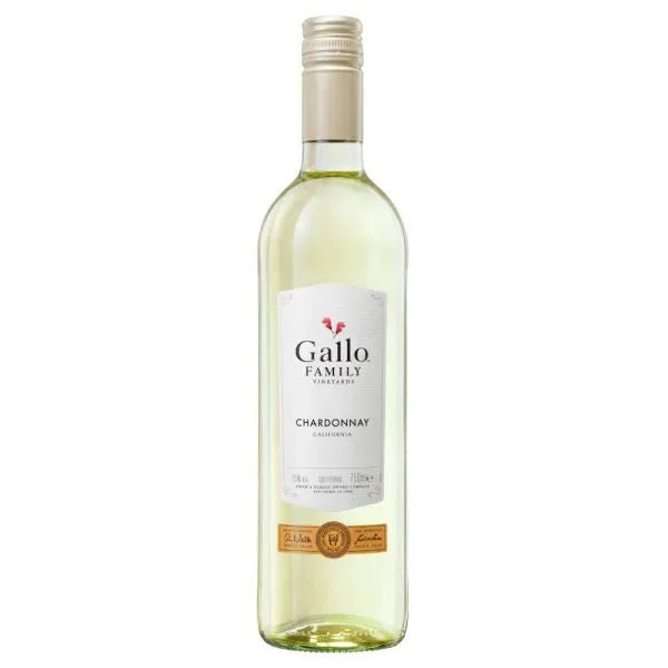 GALLO FAMILY VINEYARDS CHARDONNAY WHITE WINE - 750ML - GALLO FAMILY