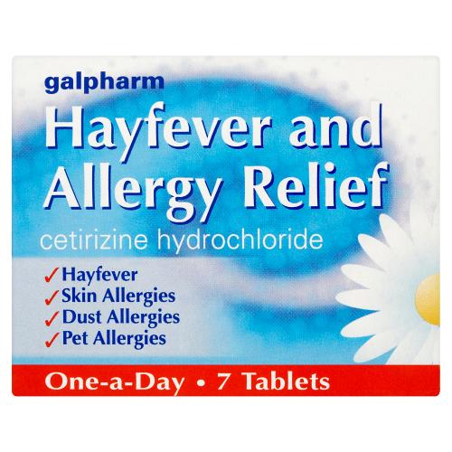 GALPHARM GSL HAYFEVER CETIRIZINE - 7PK - GALPHARM