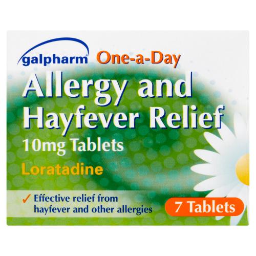 GALPHARM GSL HAYFEVER LORATADINE - 7PK - GALPHARM