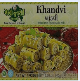 GARVI GUJARAT KHANDVI (CHICKPEAS ROLLS) - 300G - GARVI GUJARAT