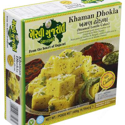 GARVI GUJRAT KHAMAN DHOKLA - 400G - GARVI GUJARAT