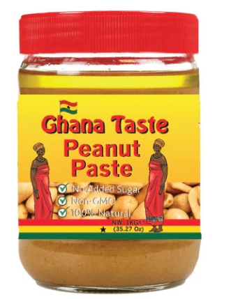 GHANA TASTE PEANUT PASTE - 500G - GHANA