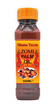 GHANA TASTE ZOMI PALM OIL - 500ML - GHANA