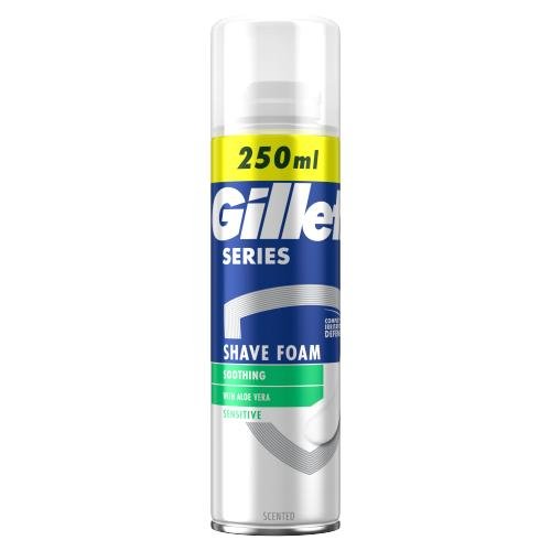 GILLETTE SERIES SHAVING FOAM SENSITIVE - 250ML - GILLETTE