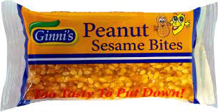 GINNI'S PEANUT SESAME BITES - 27G - GINNI'S